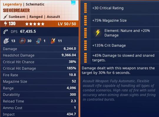 Siegebreaker Nature 5 Stars PL130 Max Perks 02.jpg