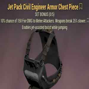 Jet Pack Civil Engineer Armor Chest Piece