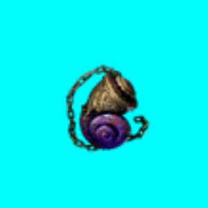 Forsaken Bangle Amethyst Charm
