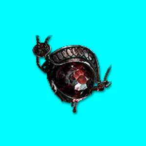 Yoke of Suffering Bloodstone Amulet