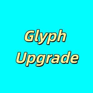 1x (Glyph Upgrade) Tier 110 The Artificer's Pit